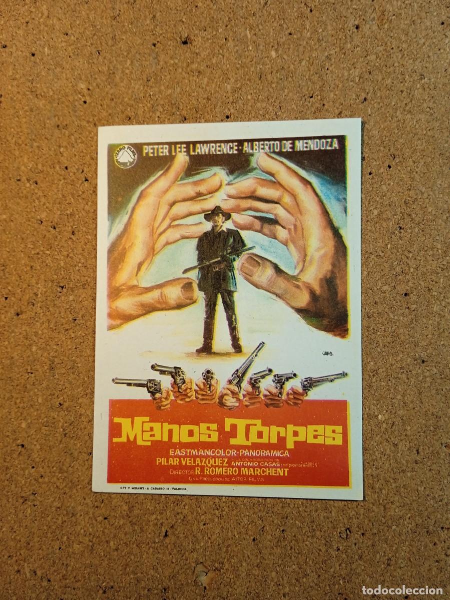  Flyers Publicitaires de films Anciens: FOLLETO DE MANO SIN PUBLICIDAD
