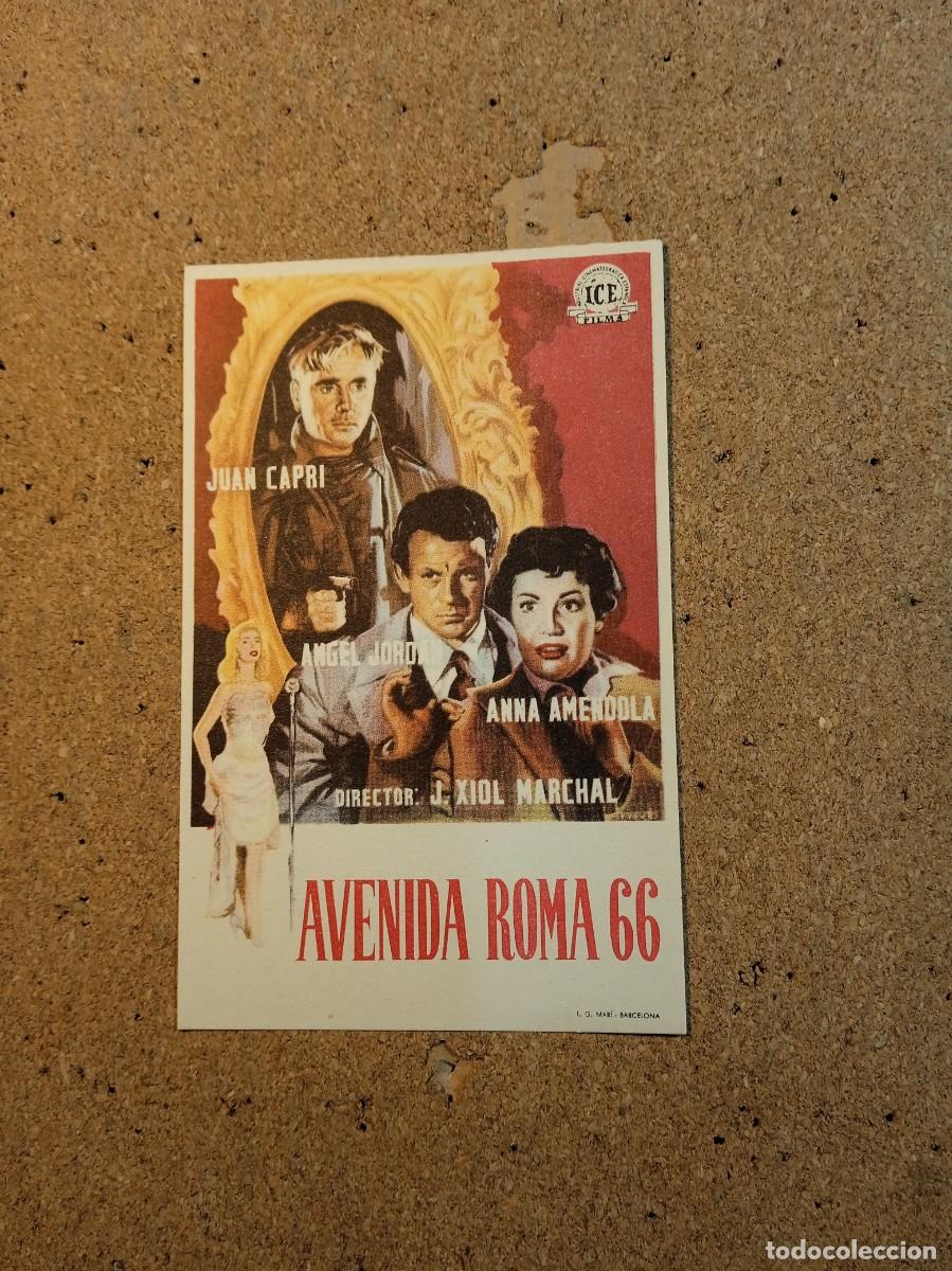Folhetos de m&atilde;o de filmes antigos de cinema: FOLLETO DE MANO SIN PUBLICIDAD
