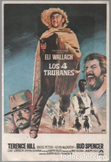 Cine: PROGRAMA DE CINE: LOS 4 TRUHANES PC-11388