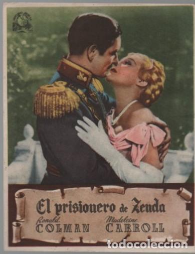 Cine: PROGRAMA DE CINE: EL PRISIONERO DE ZENDA PC-11390