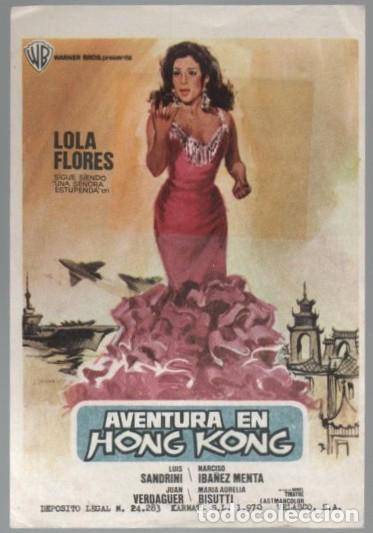 Cine: PROGRAMA DE CINE: AVENTURA EN HONG KONG PC-11393