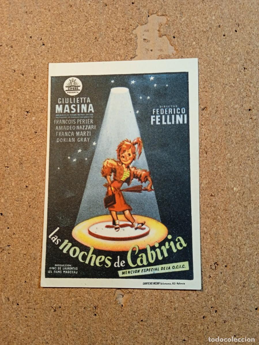 Folhetos de m&atilde;o de filmes antigos de cinema: FOLLETO DE MANO SIN PUBLICIDAD