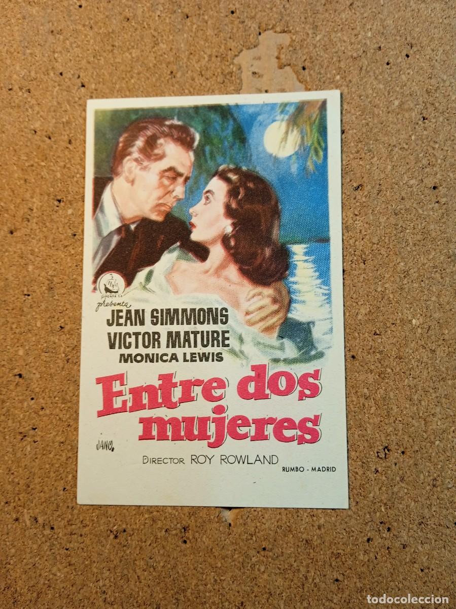 Folhetos de m&atilde;o de filmes antigos de cinema: FOLLETO DE MANO SIN PUBLICIDAD