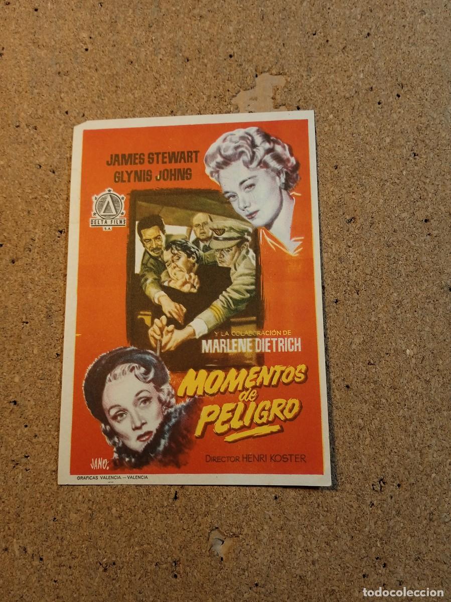  Flyers Publicitaires de films Anciens: FOLLETO DE MANO SIN PUBLICIDAD
