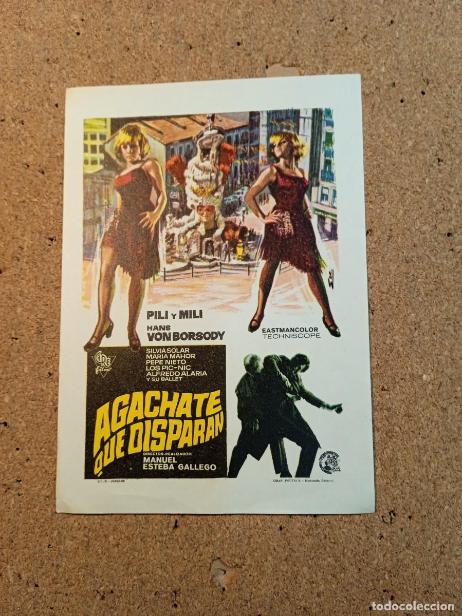 Folhetos de m&atilde;o de filmes antigos de cinema: FOLLETO DE MANO SIN PUBLICIDAD