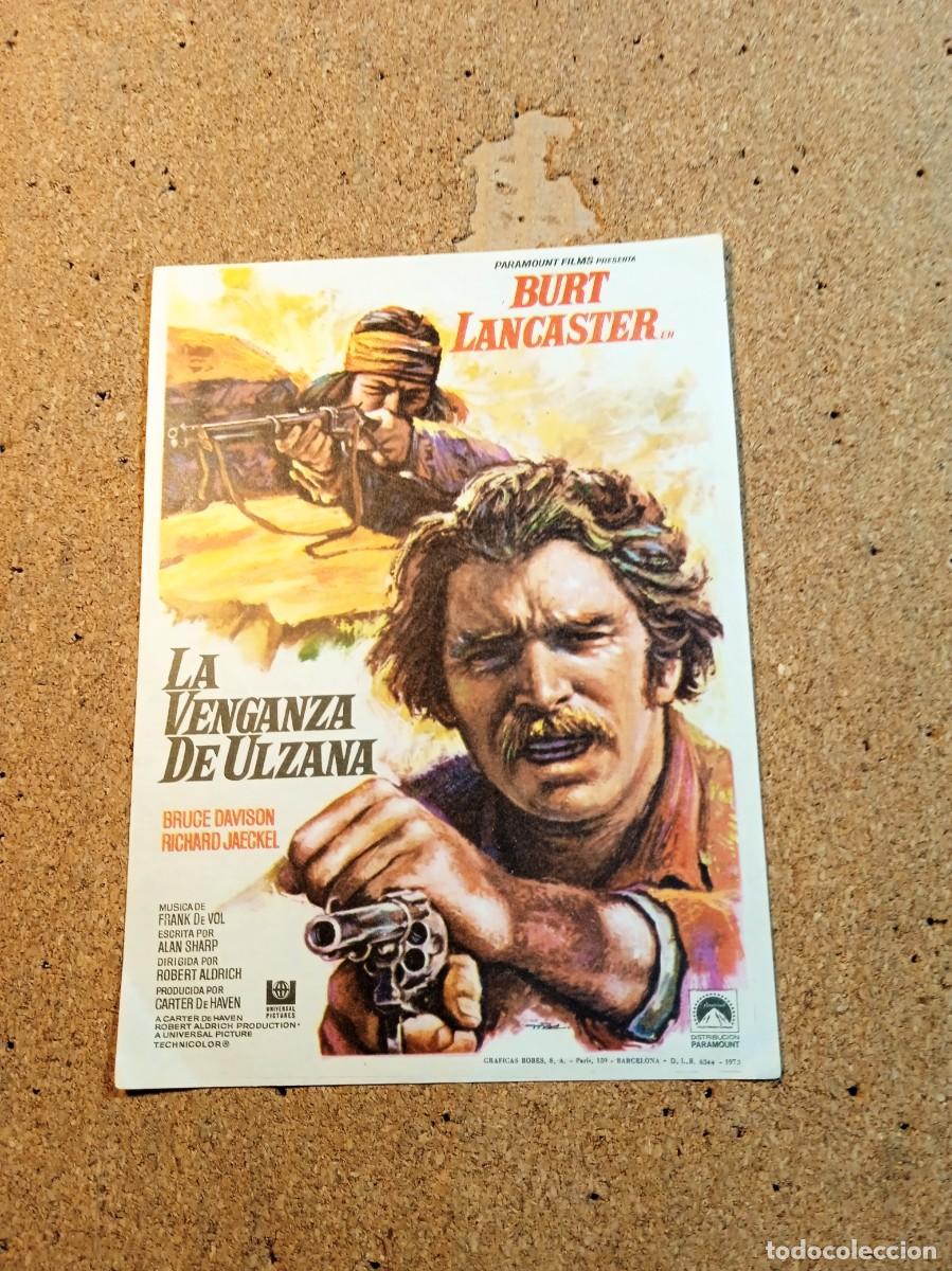  Foglietti di film di film antichi di cinema: FOLLETO DE MANO SIN PUBLICIDAD