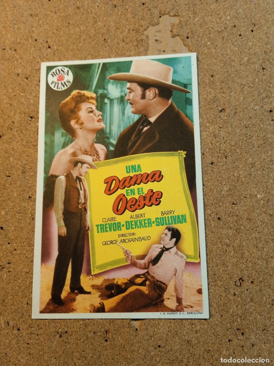  Flyers Publicitaires de films Anciens: FOLLETO DE MANO SIN PUBLICIDAD