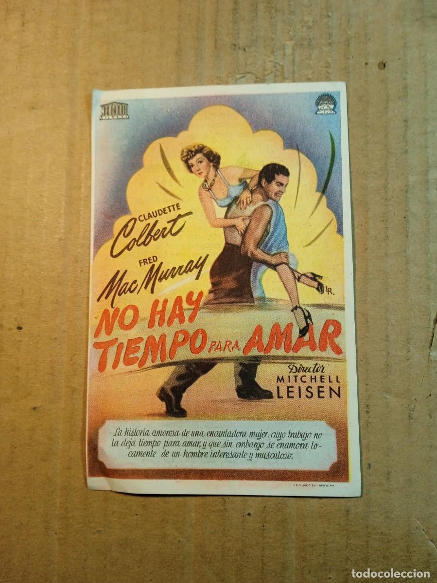 Cine: FOLLETO DE MANO CON PUBLICIDAD