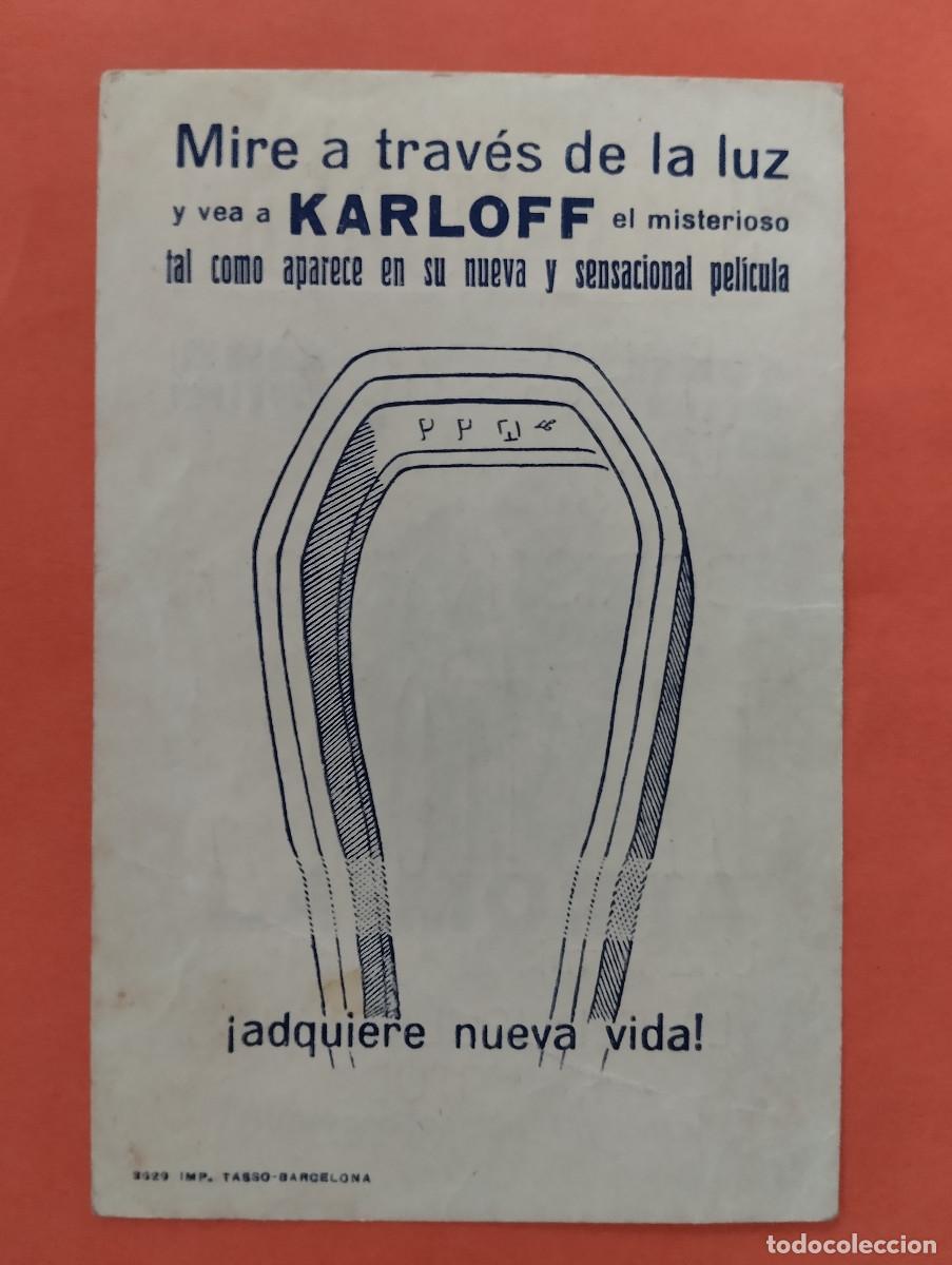 Kino: JHR - PROGRAMA CINE TARJETA. LA MOMIA.