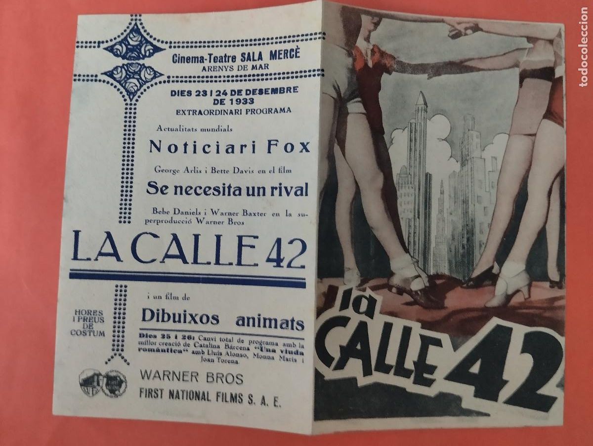 Cinema: JHR - PROGRAMA CINE DOBLE. LA CALLE 42.