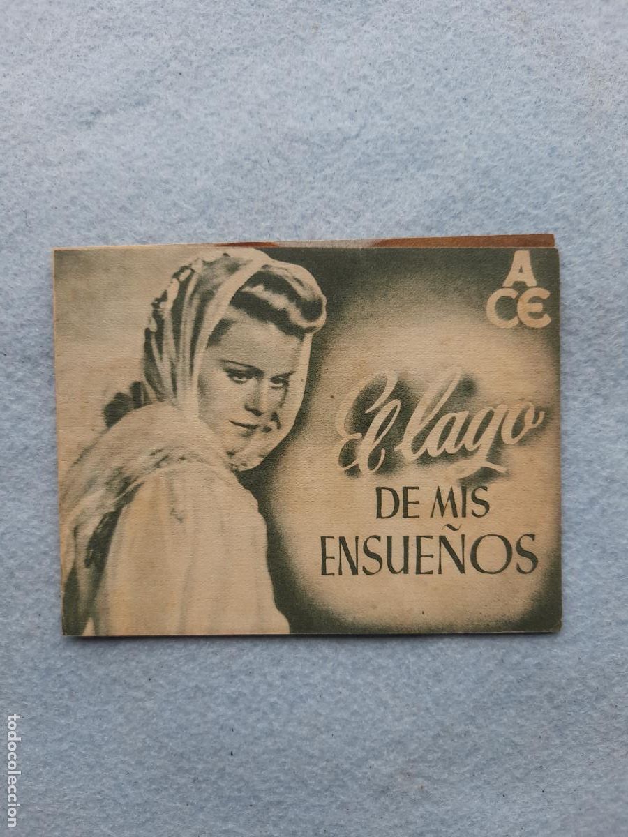 Cinema: El Lago de mis Ensue&ntilde;os. A&ntilde;o 1946. Cristina Soderbaum, Paul Klinger y Karl Raddatz.