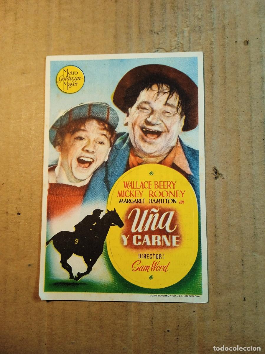 Cine: FOLLETO DE MANO CON PUBLICIDAD