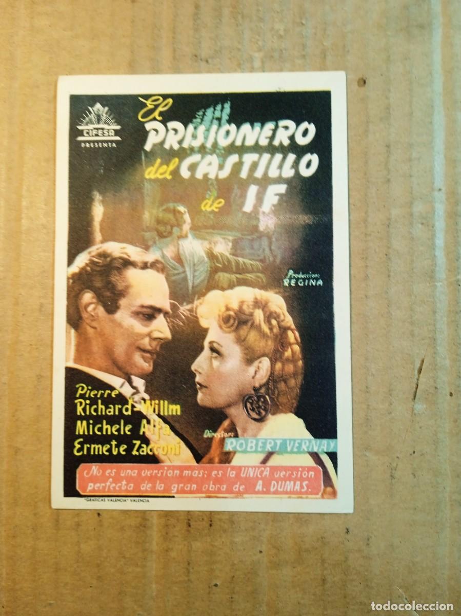 Cine: FOLLETO DE MANO CON PUBLICIDAD