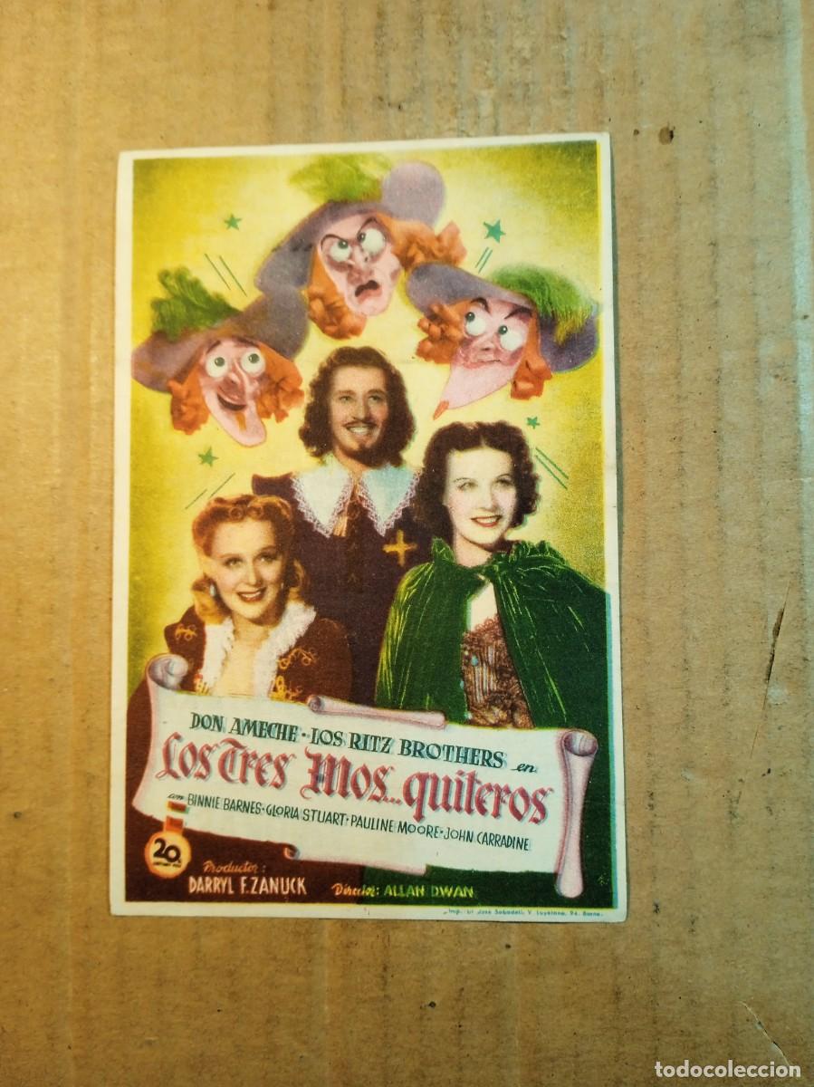 Cine: FOLLETO DE MANO CON PUBLICIDAD