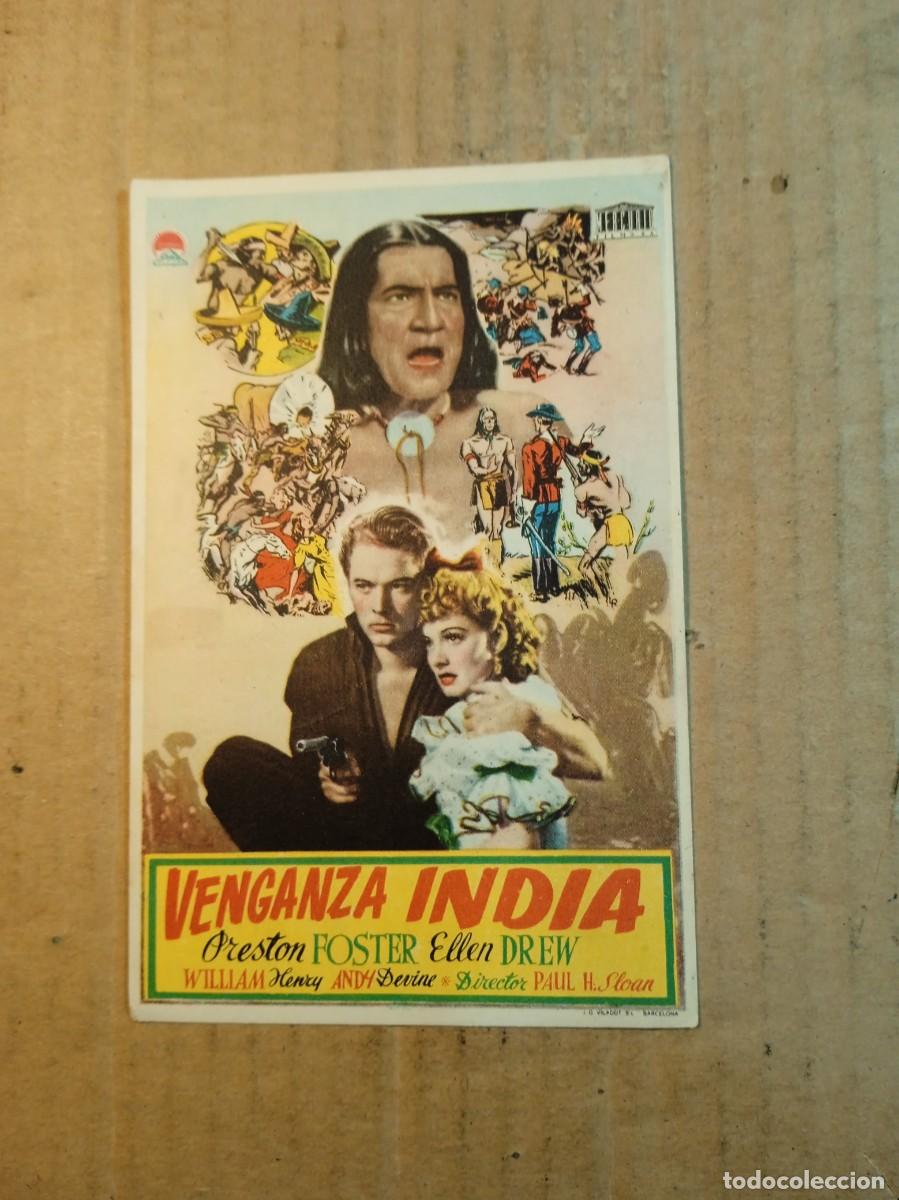 Cine: FOLLETO DE MANO CON PUBLICIDAD