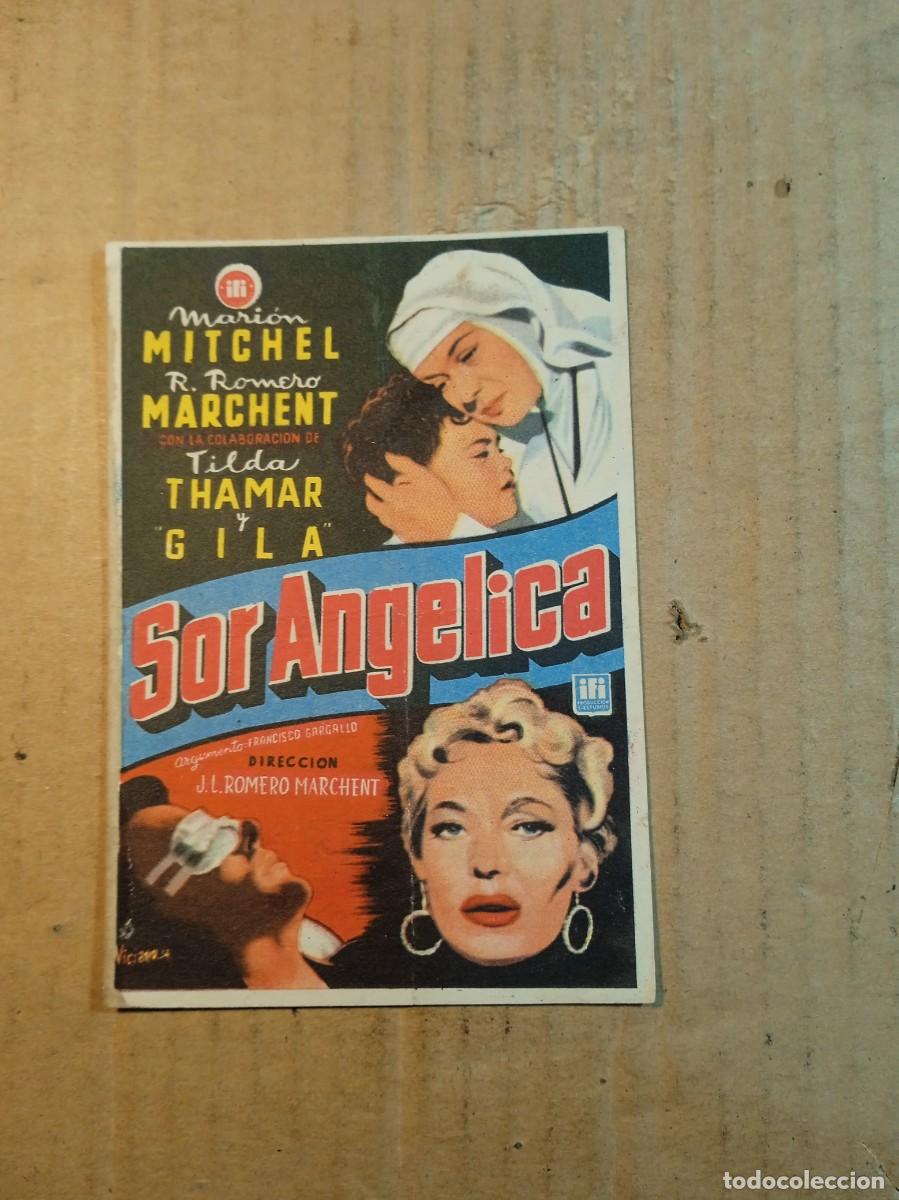 Folhetos de m&atilde;o de filmes antigos de cinema: FOLLETO DE MANO CON PUBLICIDAD