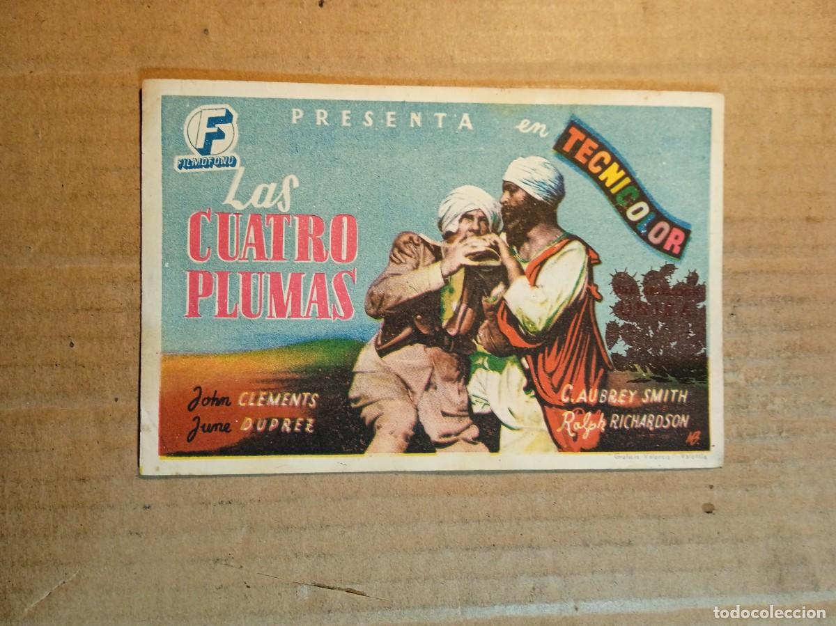  Flyers Publicitaires de films Anciens: FOLLETO DE MANO CON PUBLICIDAD