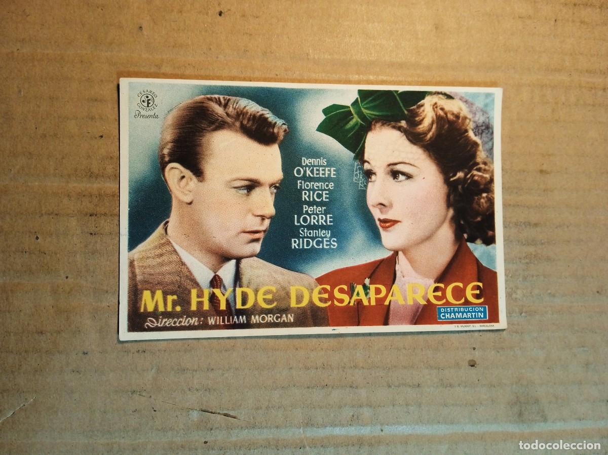  Flyers Publicitaires de films Anciens: FOLLETO DE MANO CON PUBLICIDAD