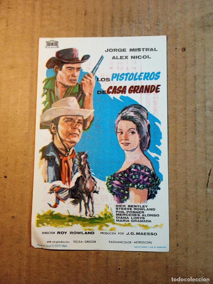  Flyers Publicitaires de films Anciens: FOLLETO DE MANO CON PUBLICIDAD