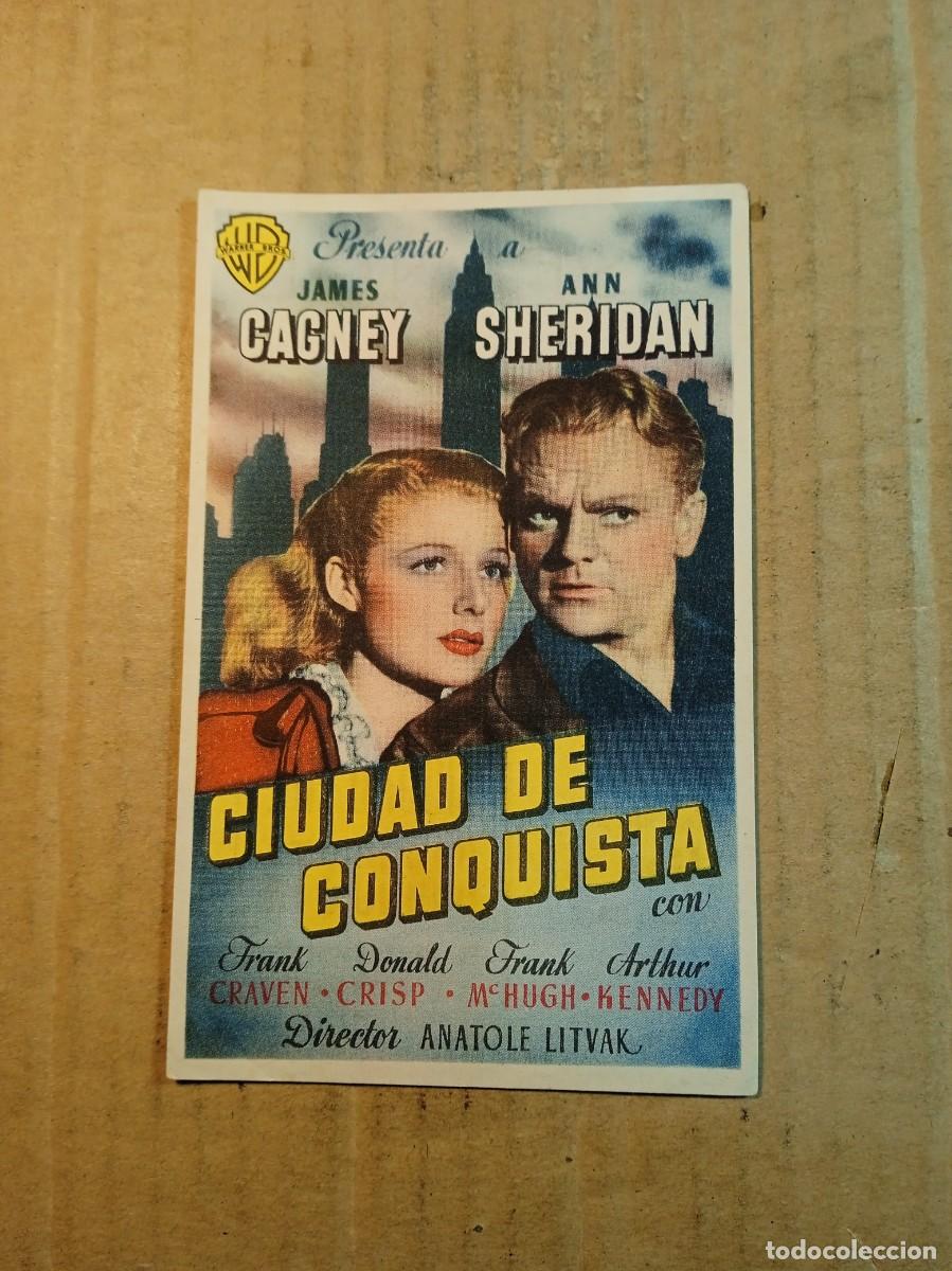 Folhetos de m&atilde;o de filmes antigos de cinema: FOLLETO DE MANO CON PUBLICIDAD
