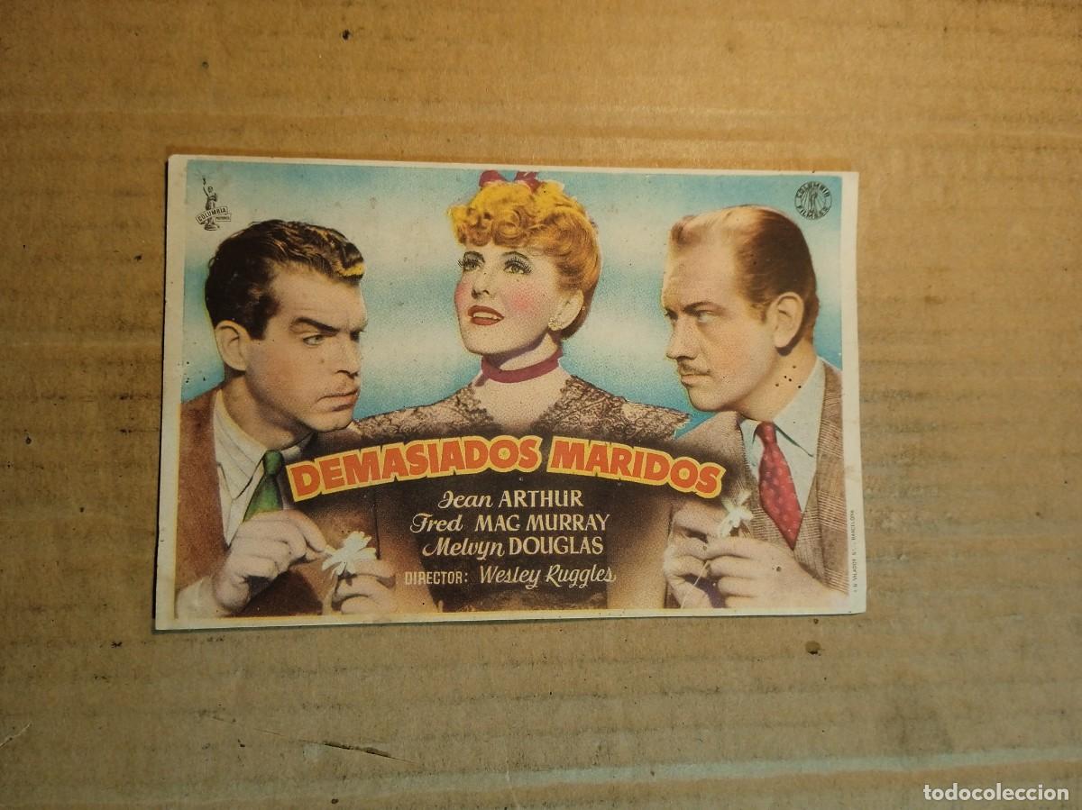  Flyers Publicitaires de films Anciens: FOLLETO DE MANO CON PUBLICIDAD