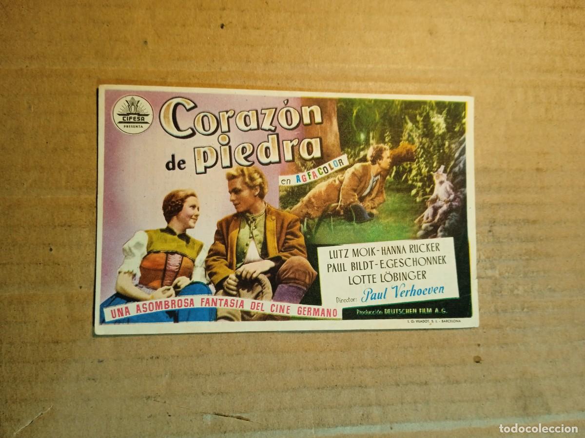  Flyers Publicitaires de films Anciens: FOLLETO DE MANO CON PUBLICIDAD