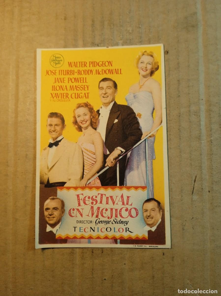 Kino: FOLLETO DE MANO CON PUBLICIDAD