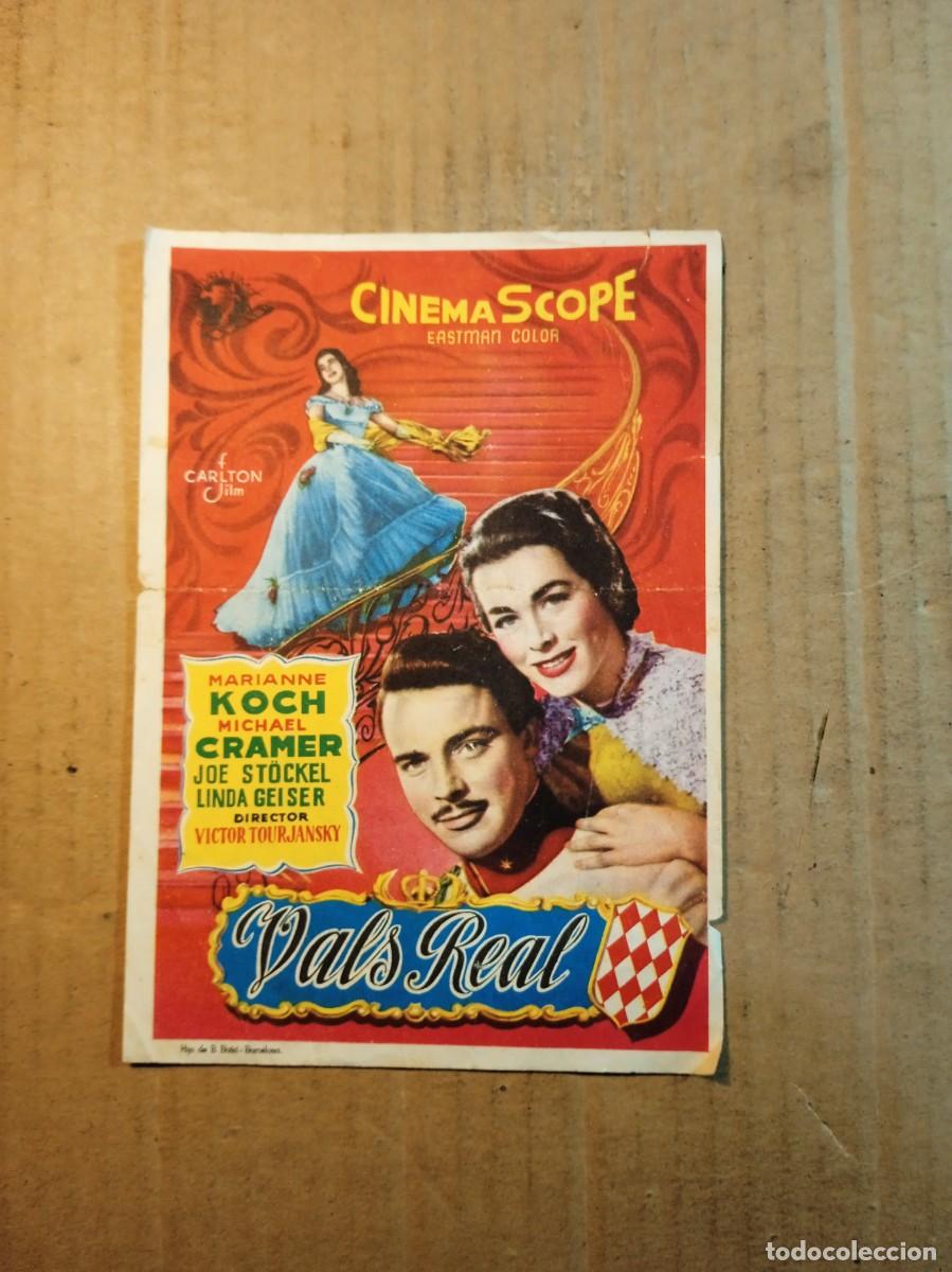 Cine: FOLLETO DE MANO CON PUBLICIDAD