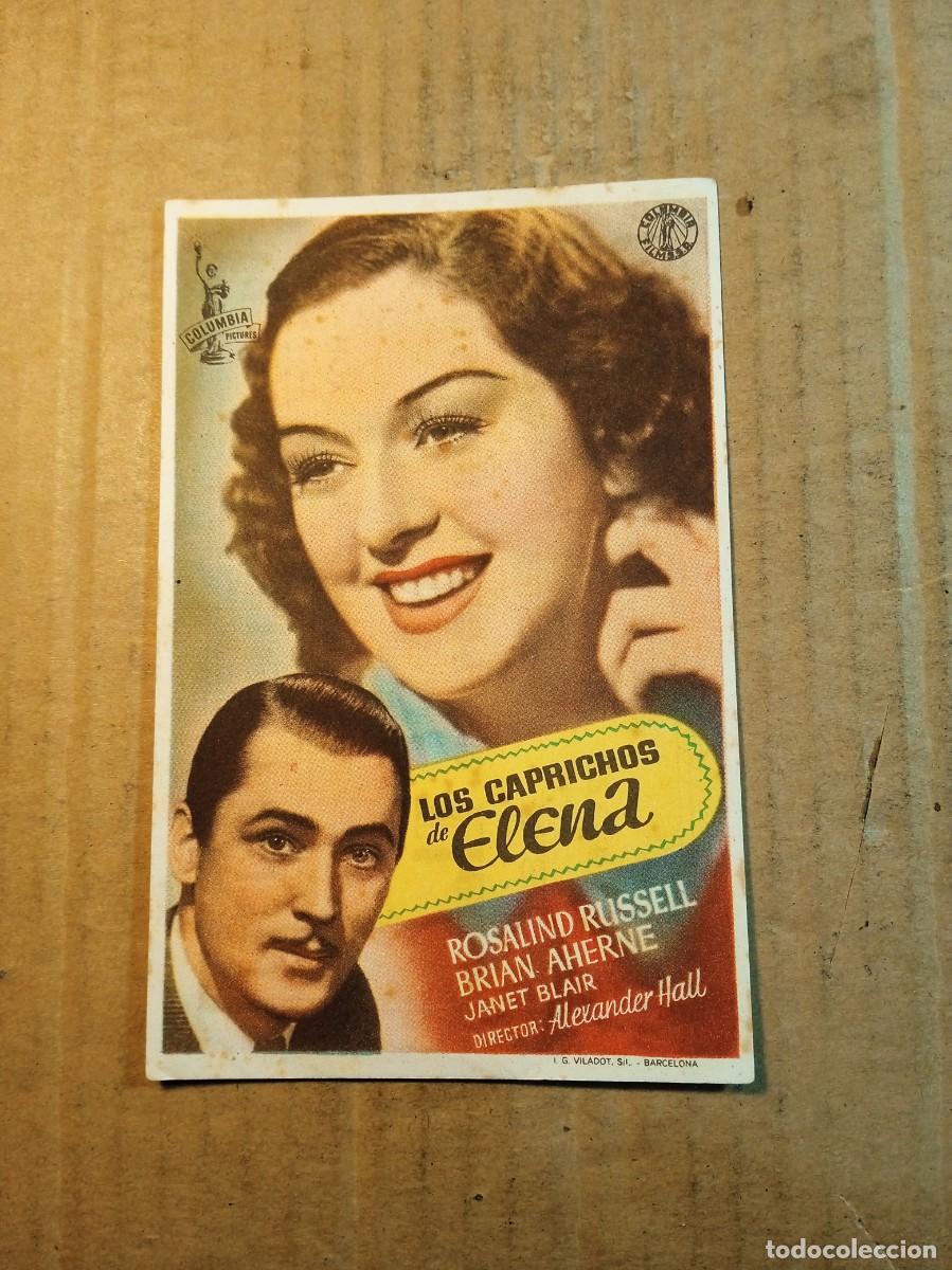  Flyers Publicitaires de films Anciens: FOLLETO DE MANO CON PUBLICIDAD