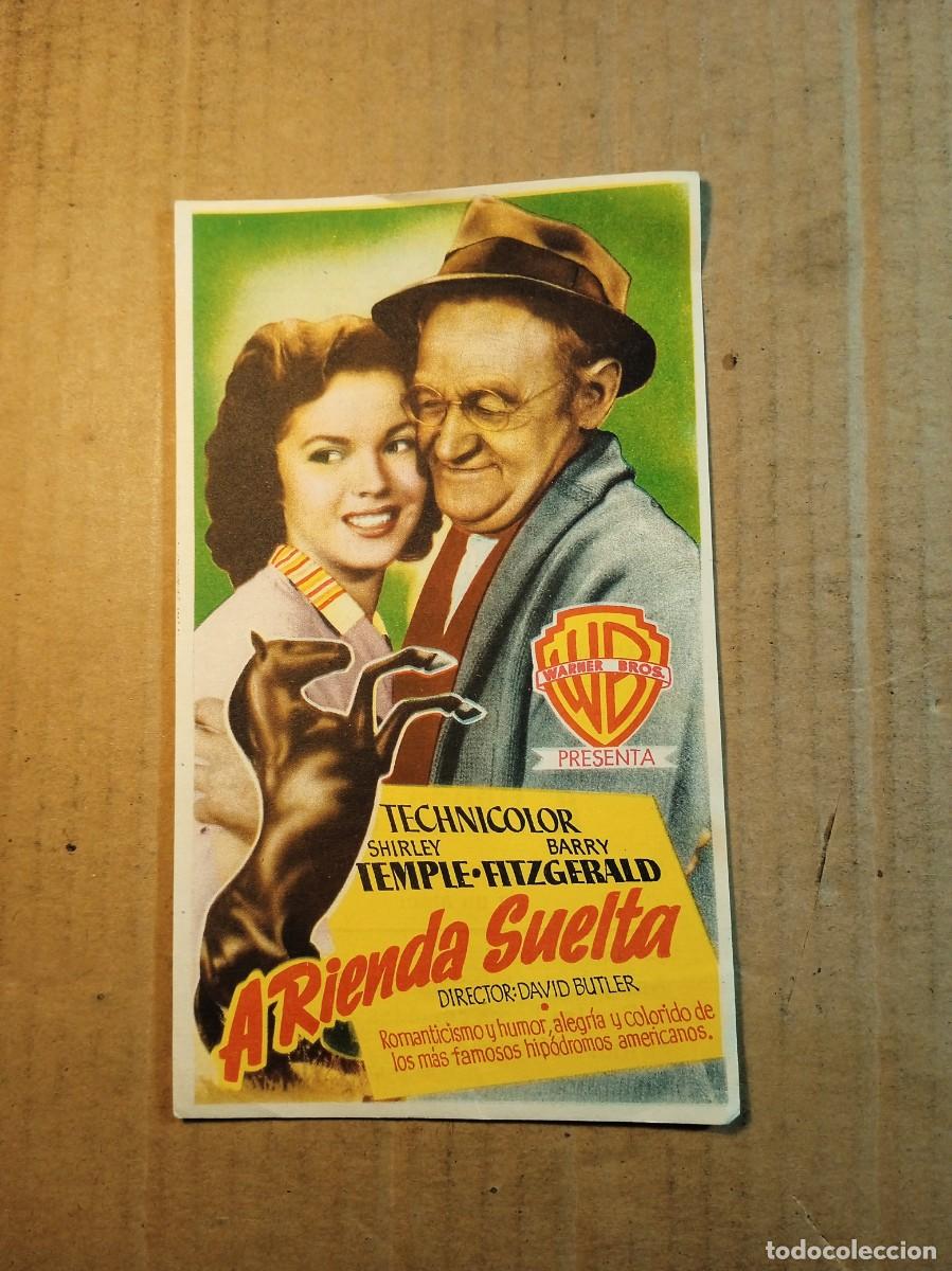  Flyers Publicitaires de films Anciens: FOLLETO DE MANO CON PUBLICIDAD