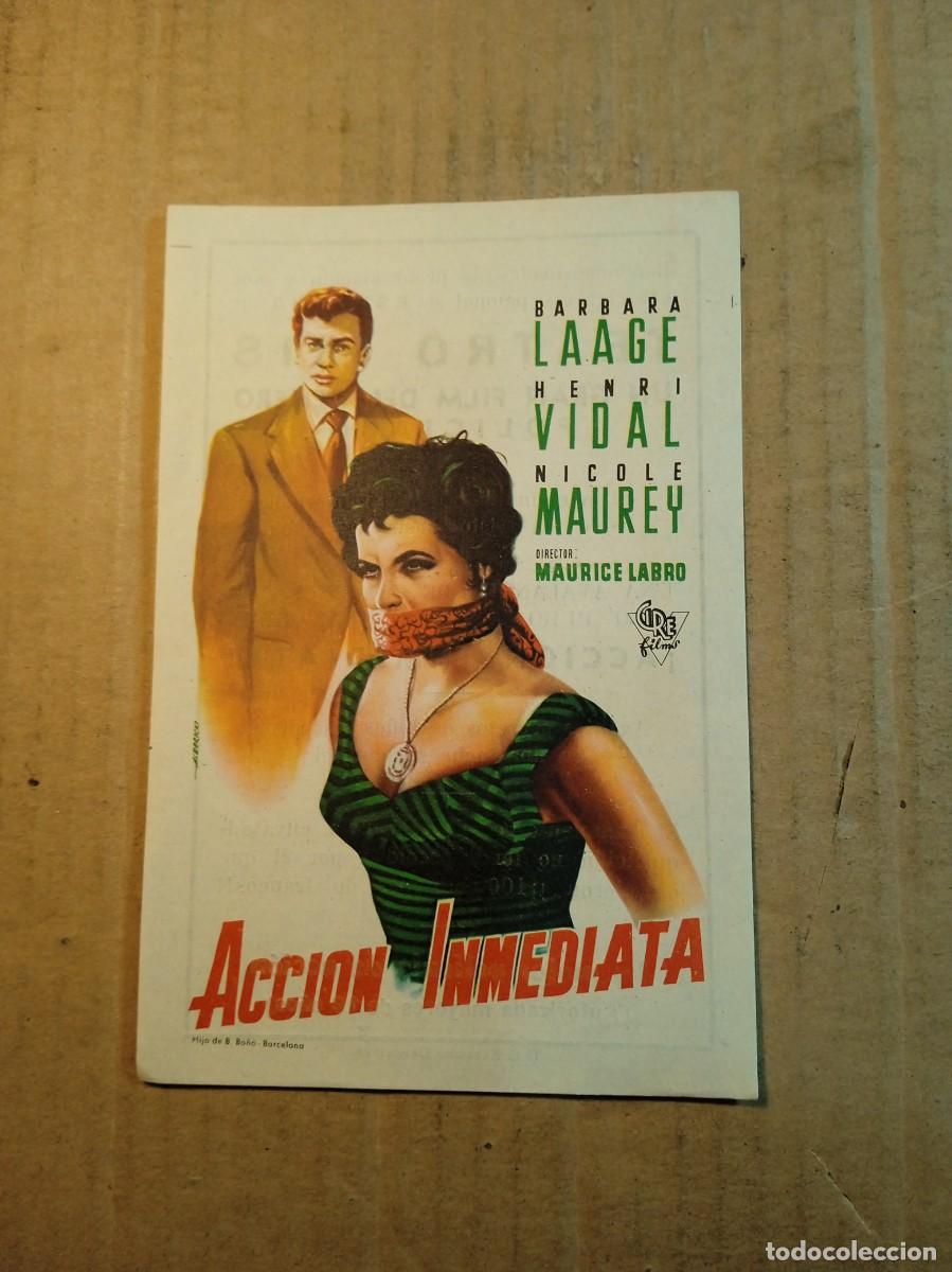  Flyers Publicitaires de films Anciens: FOLLETO DE MANO CON PUBLICIDAD