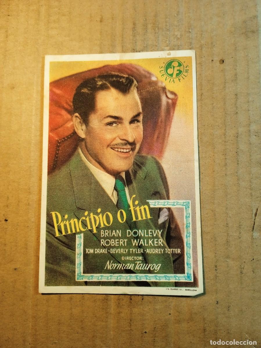 Folhetos de m&atilde;o de filmes antigos de cinema: FOLLETO DE MANO CON PUBLICIDAD