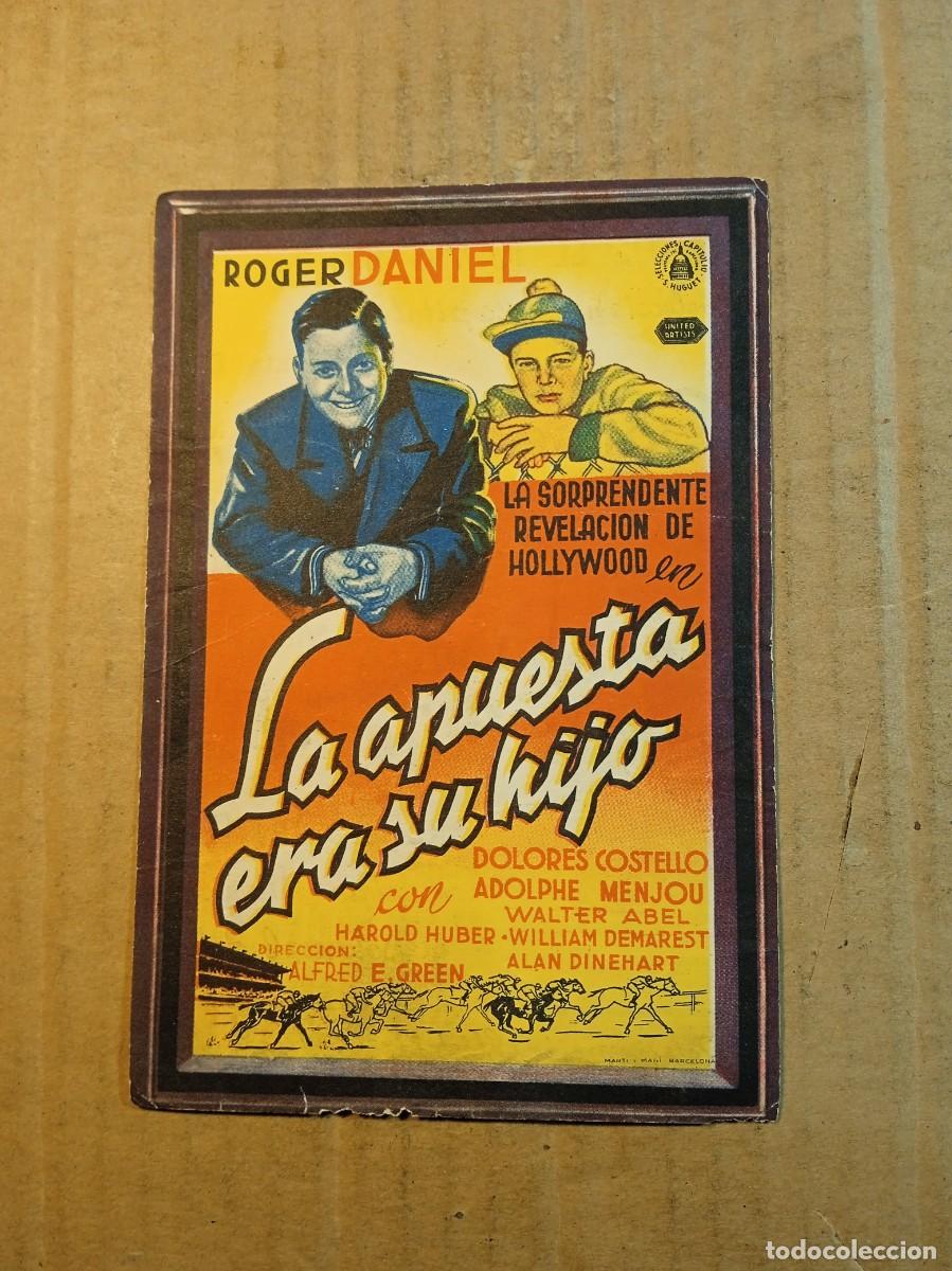 Kino: FOLLETO DE MANO CON PUBLICIDAD