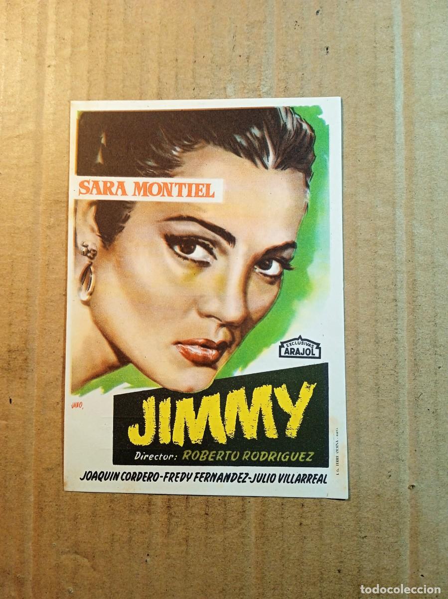  Flyers Publicitaires de films Anciens: FOLLETO DE MANO JIMMY CON PUBLCIDAD