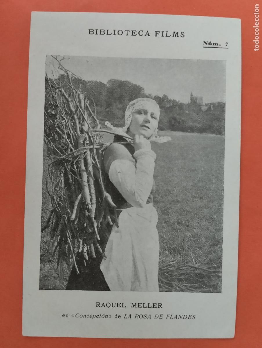 Flyers Publicitaires de Films Anciens: JHR - PROGRAMA CINE TARJETA. LA ROSA DE FLANDES.