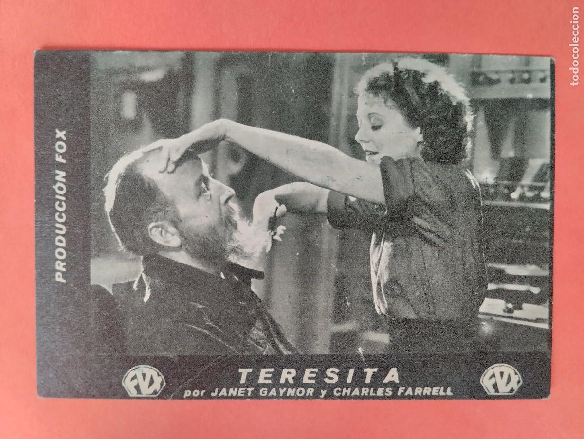 Folhetos de m&atilde;o de filmes antigos de cinema: JHR - PROGRAMA CINE. TERESITA.