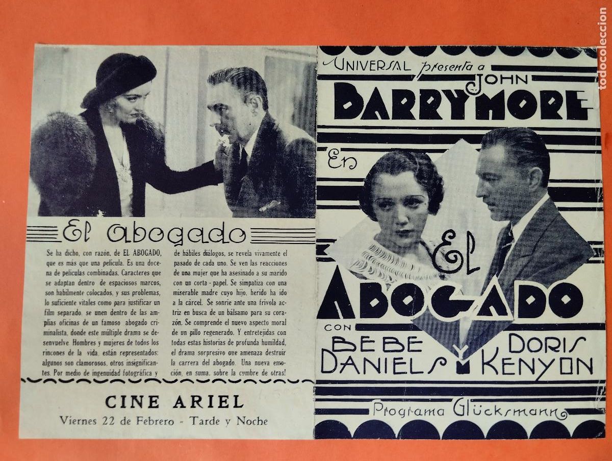 Cine: JHR - PROGRAMA CINE. EL ABOGADO.