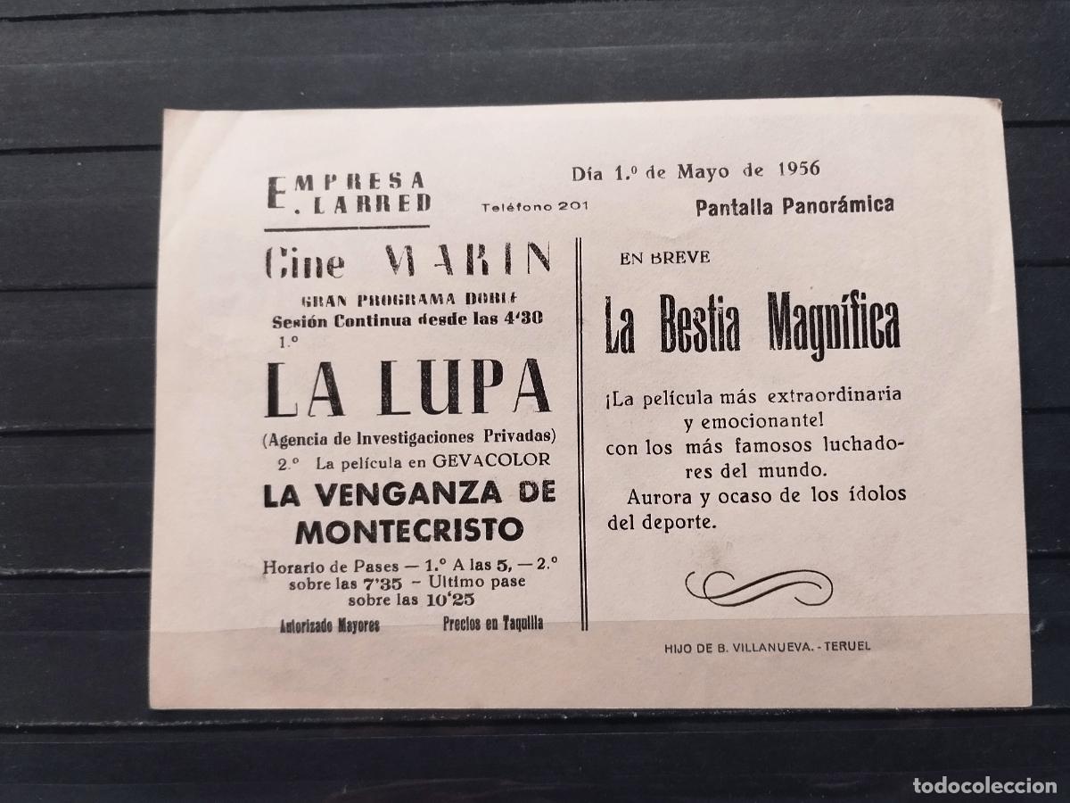 Cine: PROGRAMA DE CINE. LA VENGANZA DE MONTECRISTO. PERFECTO - Foto 2