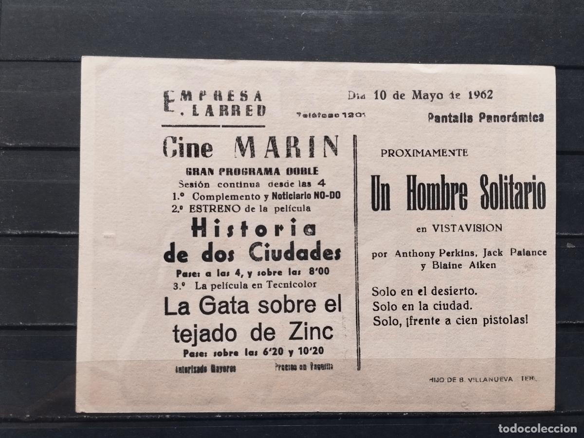 Cine: JT - PROGRAMA DE CINE. HISTORIA DE DOS CIUDADES. PERFECTO - Foto 2