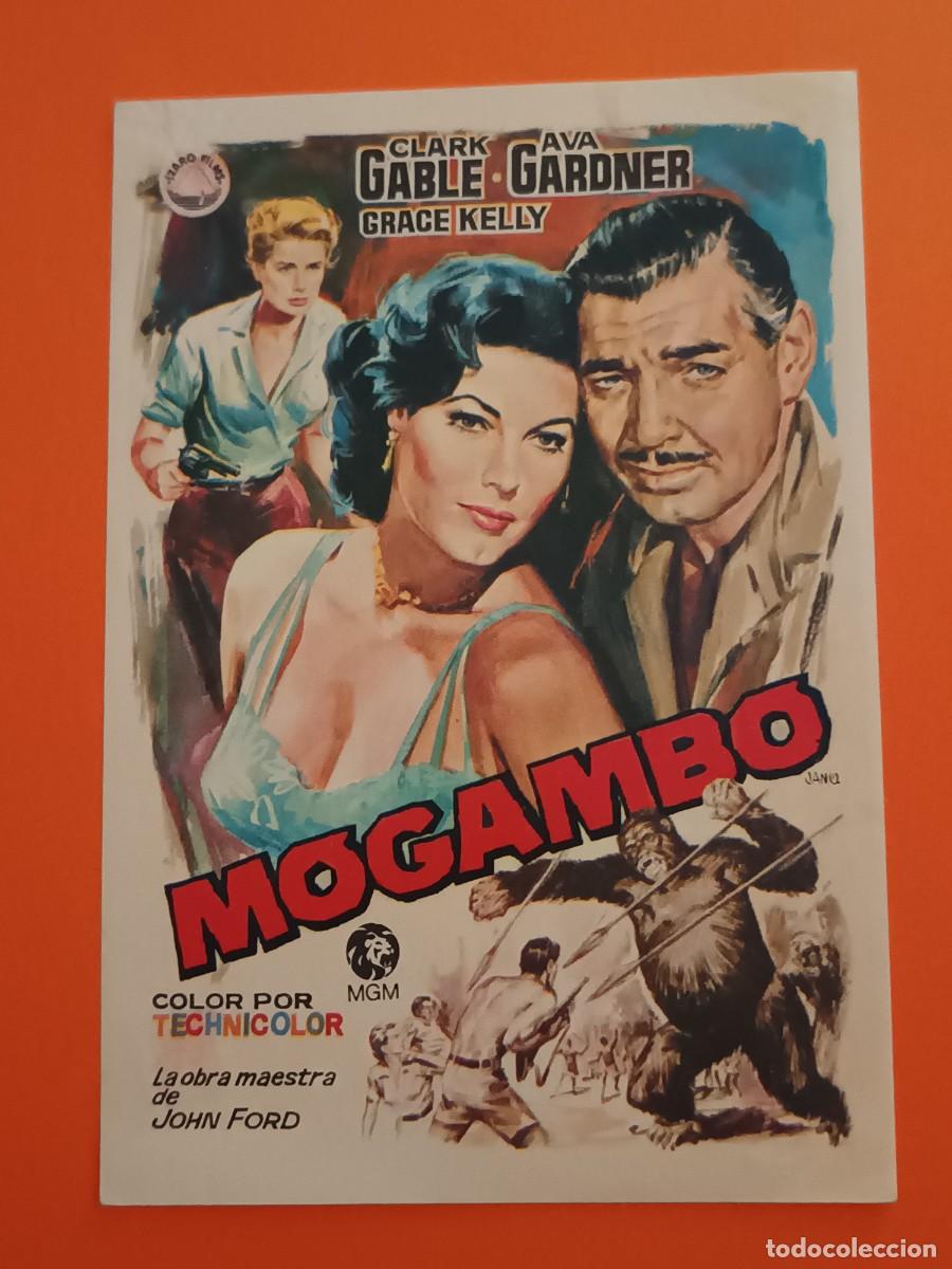 Cine: PROGRAMA DE CINE MOGAMBO CLARK GABLE