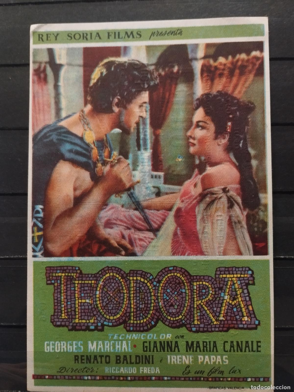 Flyers Publicitaires de Films Anciens: JT - PROGRAMA DE CINE. TEODORA. PERFECTO