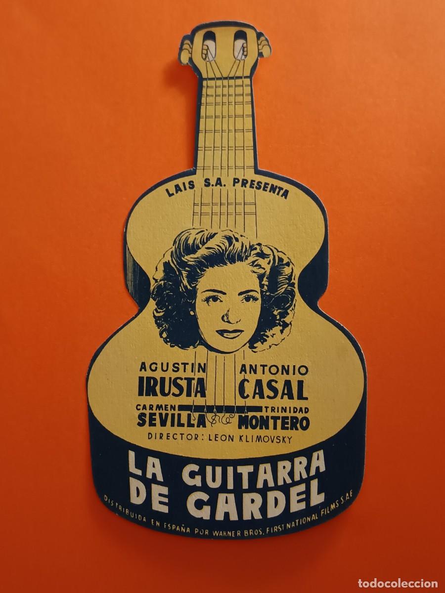 Kino: PROGRAMA DE CINE TROQUELADO LA GUITARRA DE GARDEL ANTONIO CASAL CARMEN SEVILLA