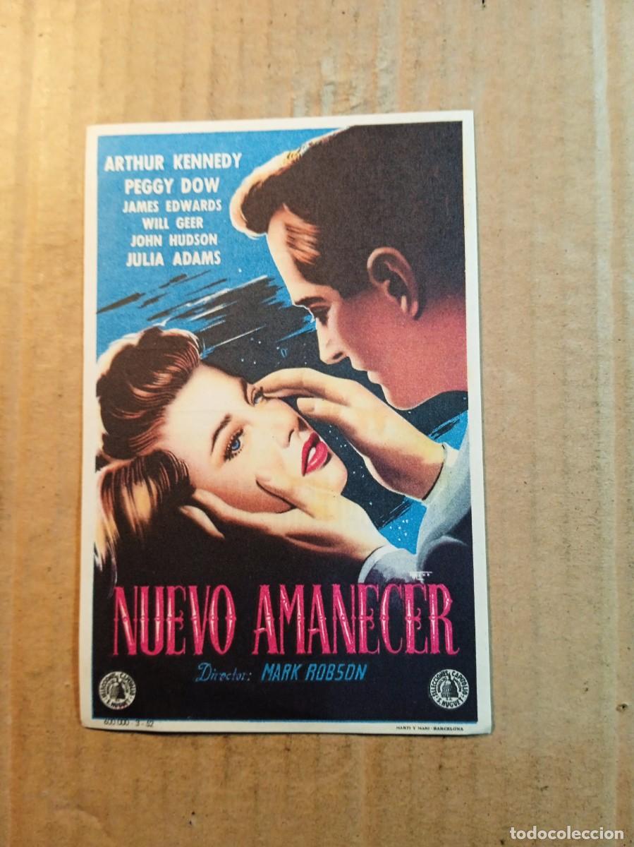 Kino: FOLLETO DE MANO CON PUBLICIDAD NUEVO AMANECER