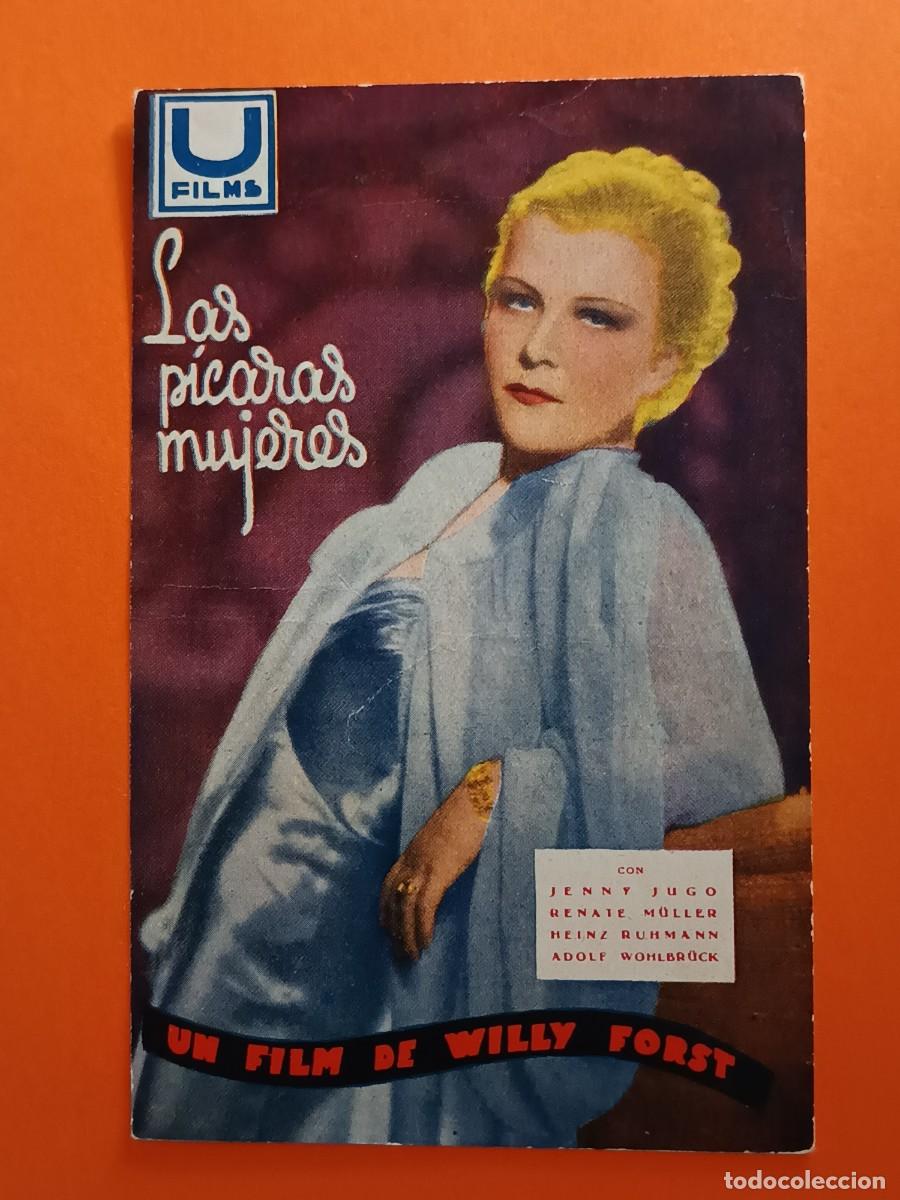  Flyers Publicitaires de films Anciens: PROGRAMA DE CINE LAS PICARAS MUJERES