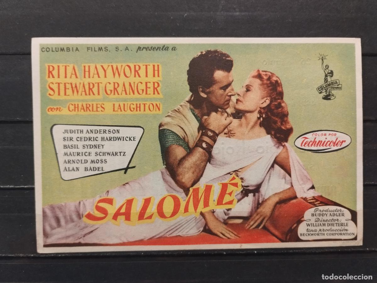 Cinema: JT - PROGRAMA DE CINE. SENCILLO. SALOME. CON RITA HAYWORTH Y STEWART GRANGER. PERFECTO