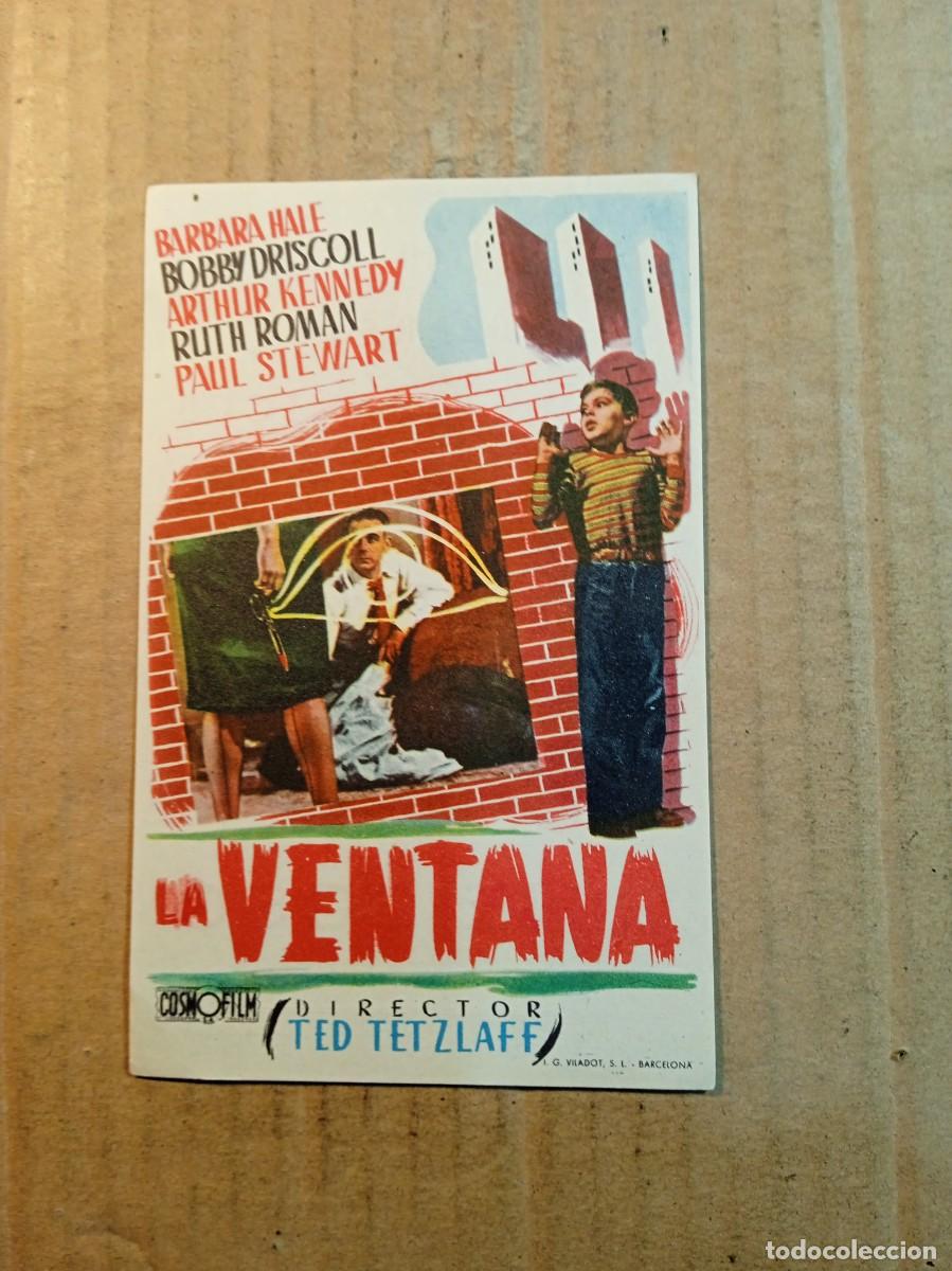 Folhetos de m&atilde;o de filmes antigos de cinema: FOLLETO DE MANO CON PUBLICIDAD LA VENTANA