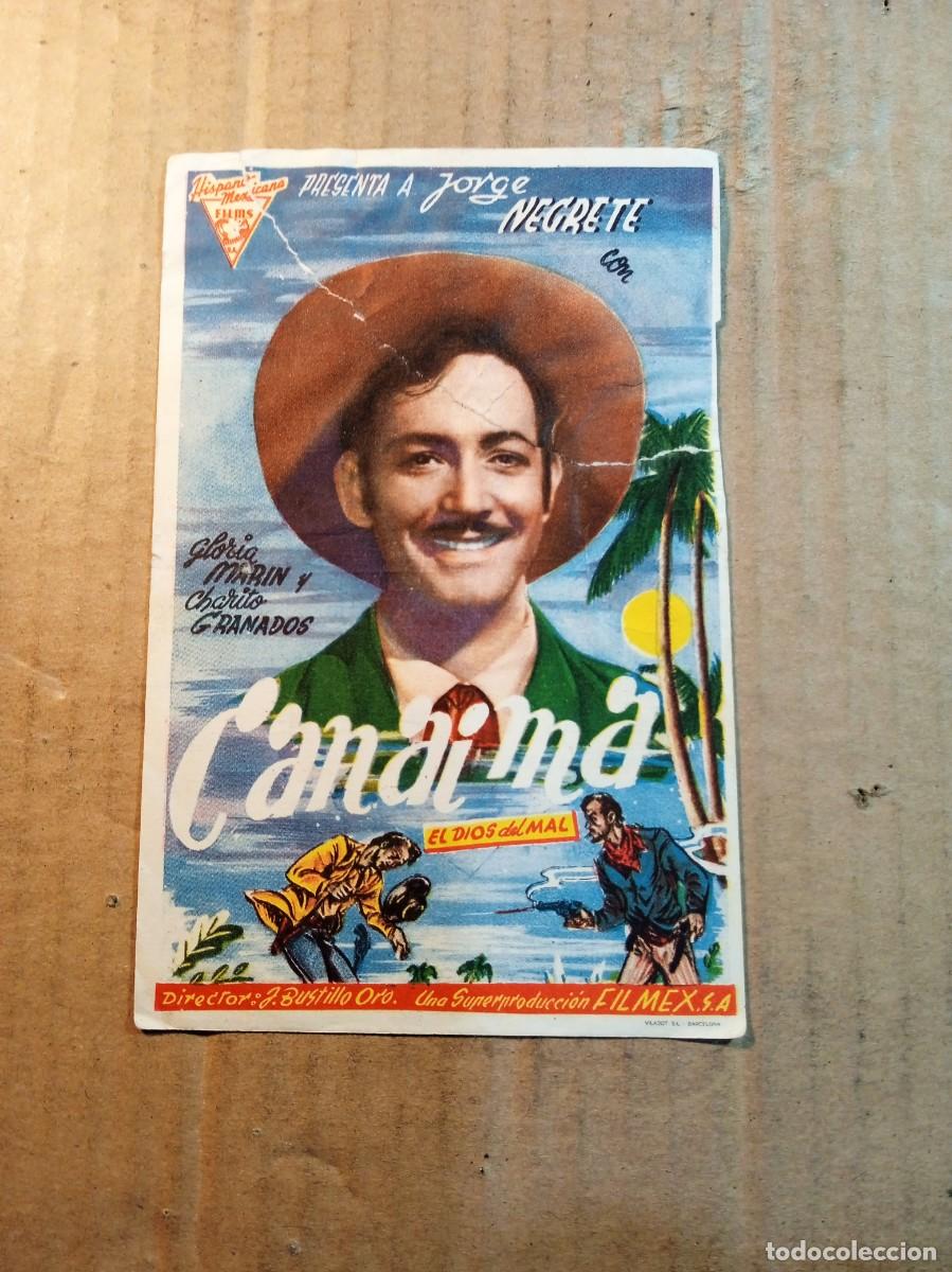  Flyers Publicitaires de films Anciens: FOLLETO DE MANO CON PUBLICIDAD CANAIMA