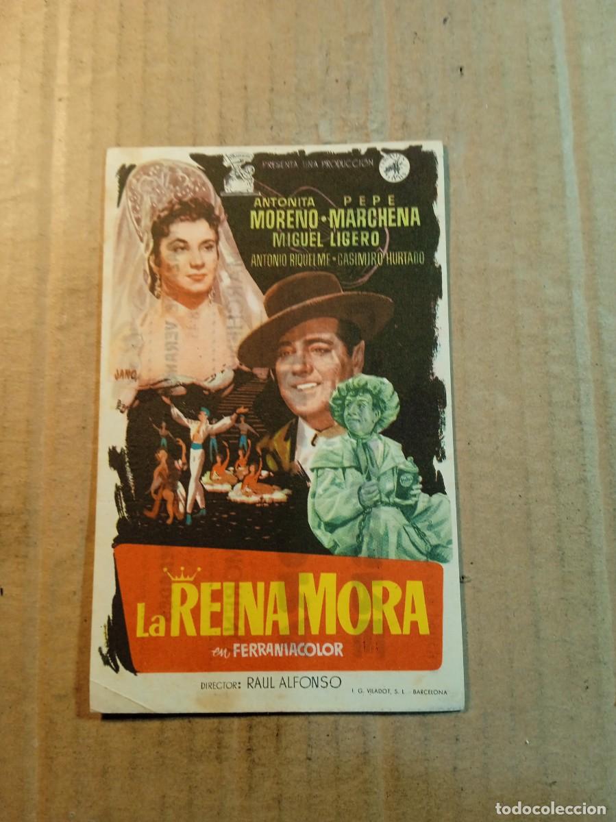 Kino: FOLLETO DE MANO CON PUBLICIDAD LA REINA MORA