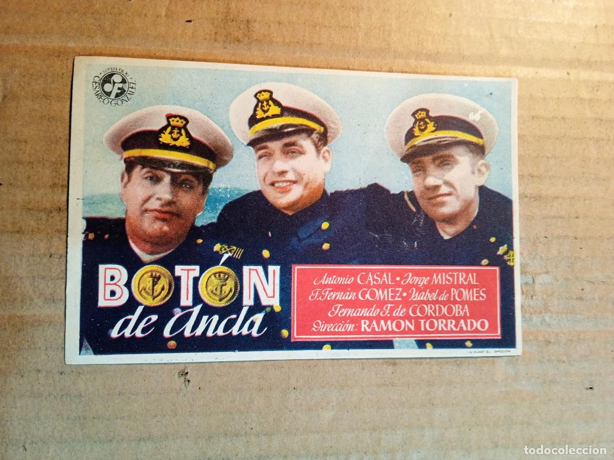 Kino: FOLLETO DE MANO CON PUBLICIDAD BOTON DE ANCLA