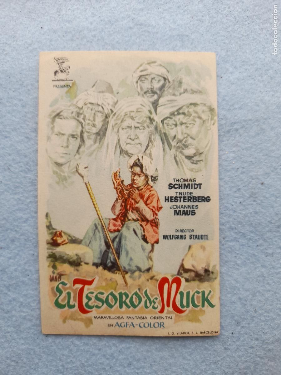 Cine: El Tesoro de Muck. Thomas Schmidt, Trude Hesterberg, Johannes Maus.